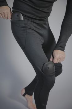 Abra-Guard - Touring LongJohns - BLACK-Edition (inkl. Protektoren) - II.Wahl.